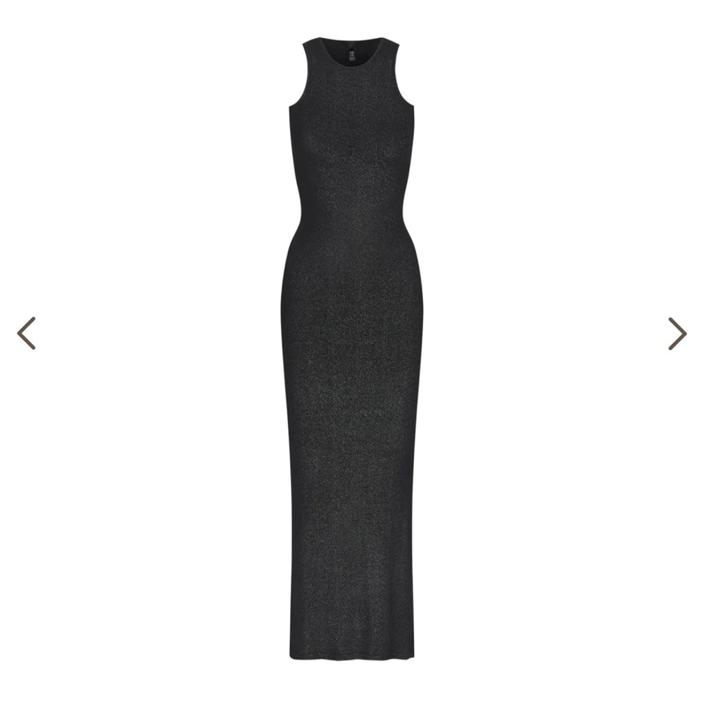 SKIMS lounge long slip dress NWT